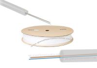 Tubo 4-5mm protetor desencapado ótico transparente do diâmetro 200M do tubo da proteção da fibra