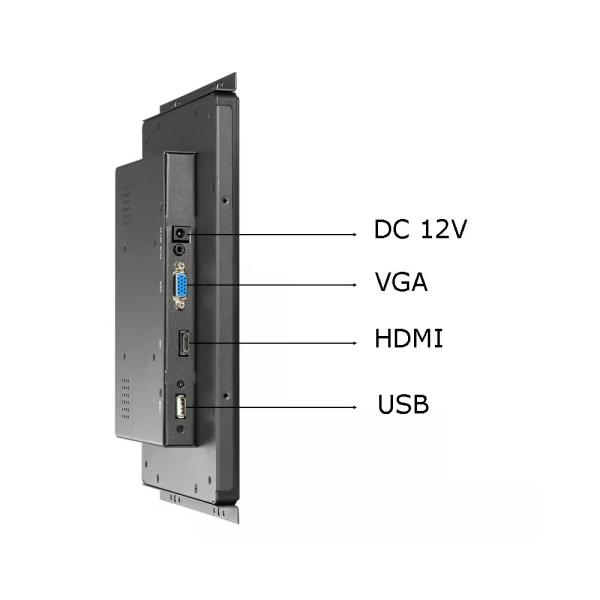 1920*1080 Open Frame Touch Screen Monitor 13 16:9 Ratio 13.3