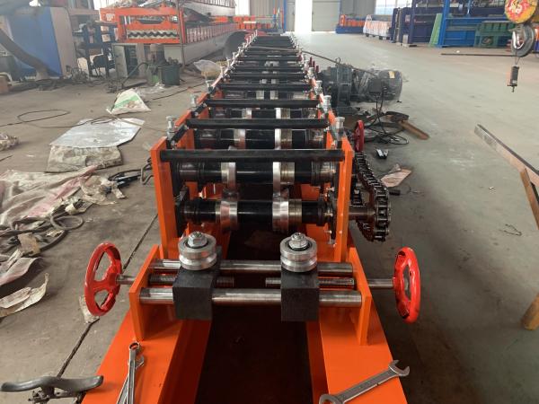 Hydraulic steel rain chain gutter metal profile Making Machine