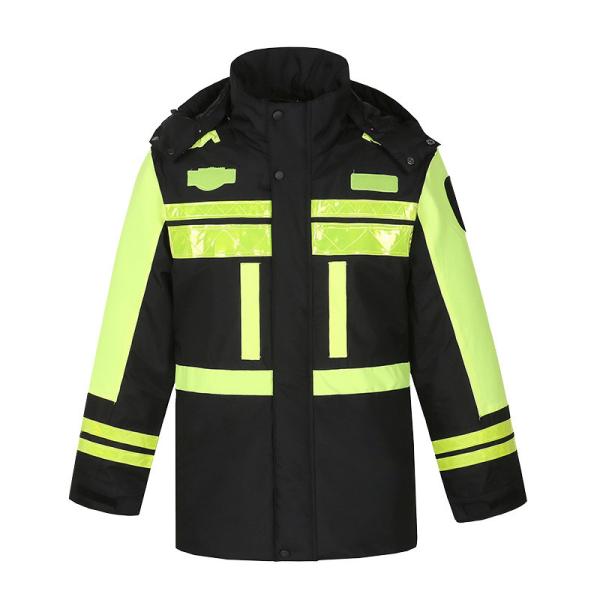 Rescue Coat Reflective Safety Clothing Cotton Raincoat Unisex Breathable Quick Dry