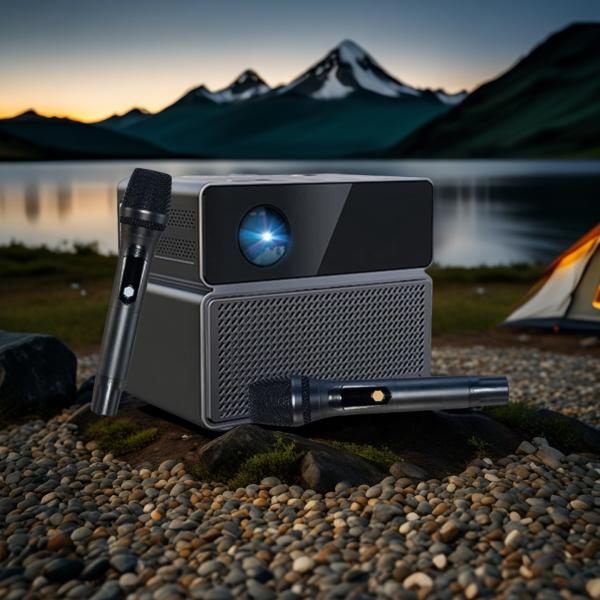 Ehomm T1 Karaoke System 1080P KTV Projector 30W Smart Home Projector
