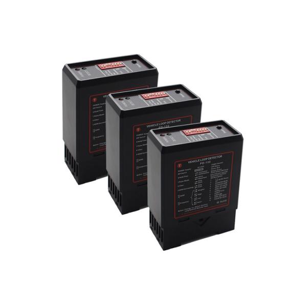 Single Channel Inductive Loop Detector with 100ms Reaction Time 240V/5A Output Relays and 20kHz to 170kHz Frequency Range for Vehicle Access Control