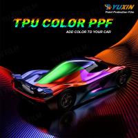 Película PPF que cambia de color TPU de 1.52x15M, envoltura PPF de color, resistencia a los rayos UV