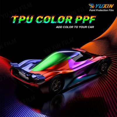 1.52x15M PPF Color Changing Film TPU Colored PPF Wrap UV Resistance