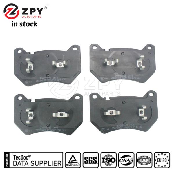 ZPY Front Disc Brake Pad Set for Audi Q5 VW Porsche 80A698151B