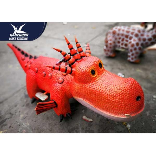 Cartoon Motorized Animal Scooters For Adults Brushless Motors Eyes Lighting