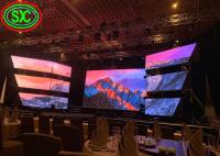 Épaisseur de location de l'affichage à LED 6MM de P3.91 RVB, Grand Cabinet mené de l'écran 500x500mm