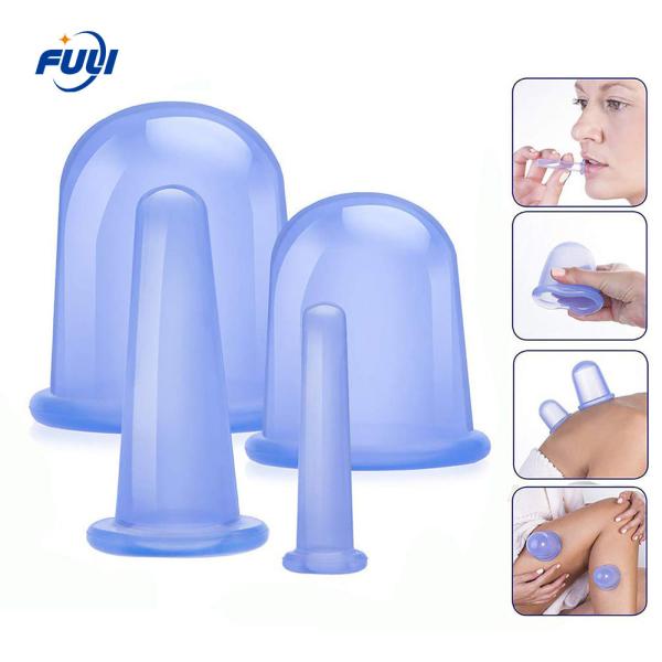 Celulites de venda quentes das Amazonas as anti limpam a massagem colocando do corpo do preço de fábrica do grupo da terapia do silicone da sução