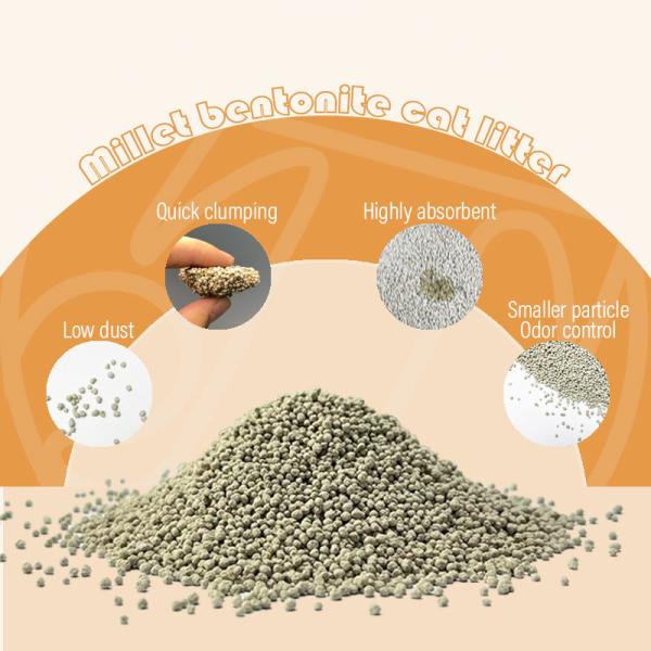 Cat Litter Manufacturer Made in China Natural Bentonite Cat Litter Easy Clean Biodegradable Pet Supply
