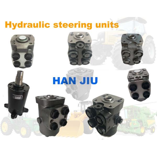 Управляя орбитрол Форда новое Голландии клапана 81863600 гидравлическое управляя черным длинным набором усилителя руля вала