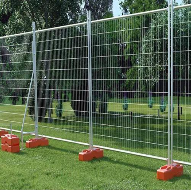 AS 4687 Compliant Wind Rated Australia Temporary Fence Modular Setup
