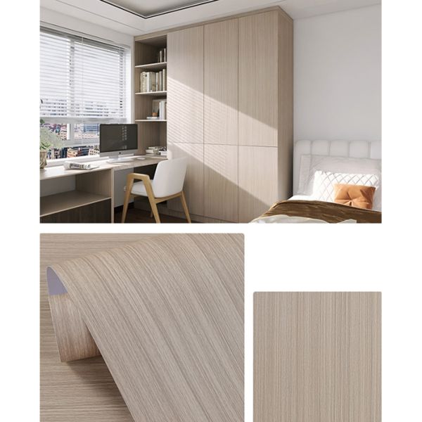 Tech Wood Grain PVC Decorative Film Waterproof Self Adhesive Furniture Surface Wrap