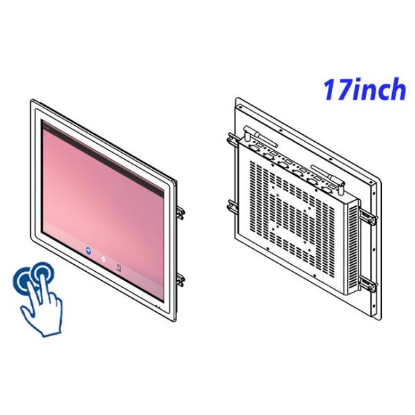 17-Inch Versatile Android Screen for Industrial Monitoring and Security Systems