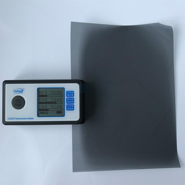 Shatter Resistant Car Window Privacy Film Smoke Black Rainproof Long Lasting