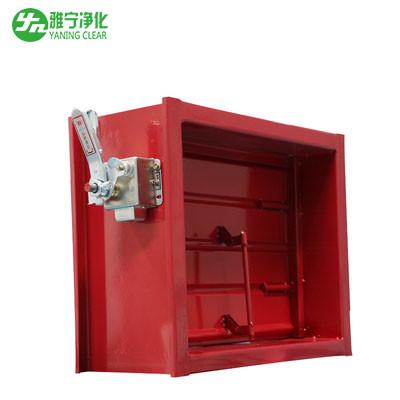Ventilation System Galvanized Steel Air Volume Regulating Valve In Air Ducting