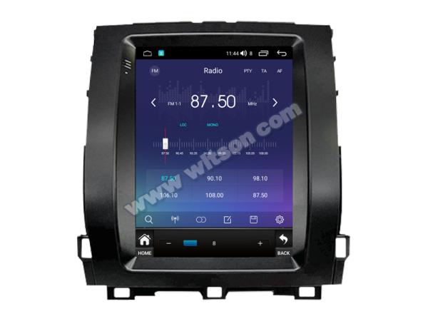 9.7'' Tesla Vertical Screen For Toyota Land Cruiser Prado 120 Lexus GX470 2004-2009 Car Player