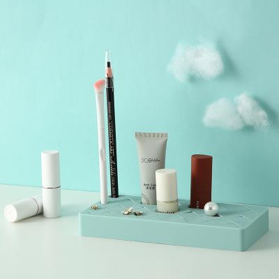 Porteur de rouge à lèvres en silicone non toxique / organisateur facile à nettoyer