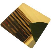Placa de acero inoxidable pulido de alto brillo 202 con superficie lisa