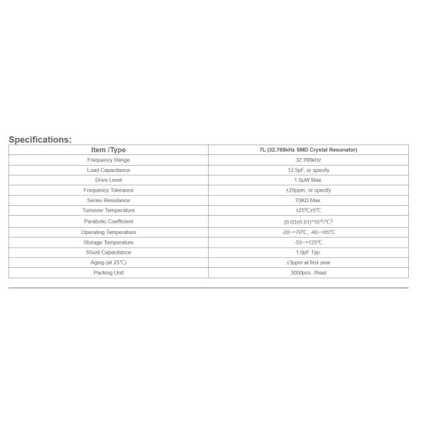 FC-135 SMD 3215 32.768KHz 12.5pF 20ppm -40~+85 кристаллический резонатор для управления временем
