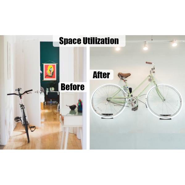 Велосипедный вешальник OEM настенный стальной велосипедный стойка педаль крюк дисплейные скобки