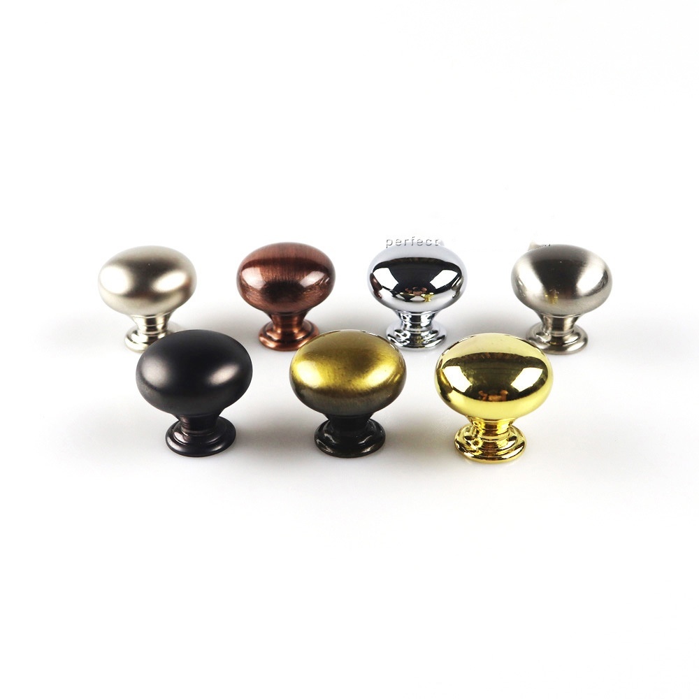 Gold Tapered Zinc Alloy Drawer Handles for Kitchen Bathroom Living Room