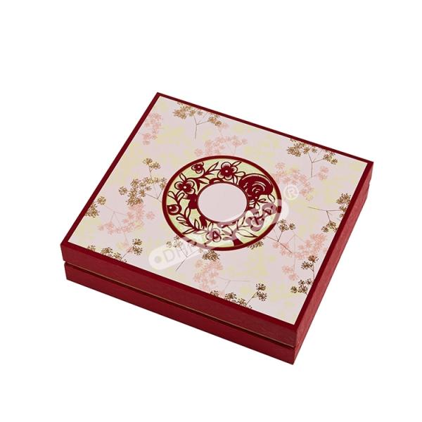Custom Best Makeup Red Top And Base Eva Insert Boxes For Cosmetic Package