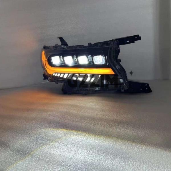 Auto Parts ABS Plastic LED Front Light Parts Head Lamp For Toyota Prado 2018-2022