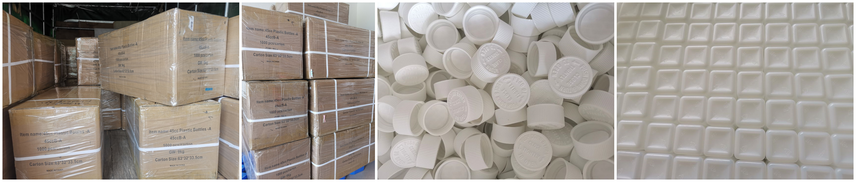 HDPE медицинская пластиковая бутылка с детскими крышками и защитой
