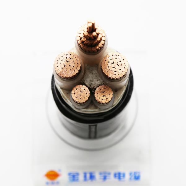 Building Armoured XLPE Insulated Power Cable NH-YJV22 16mm 35mm Electric Copper Conductor