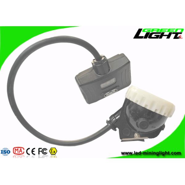 Semi Corded Mining Hard Hat Lights 5.2Ah Li - Ion Battery With Rear Warning Light