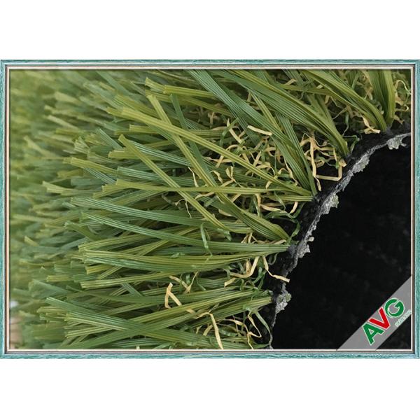 35mm Economy Landscaping Artificial Grass For Indoor / Outdoor Garden Area