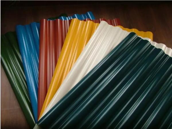 PGI Corrugated Metal Roof Tiles Color Coated Galvanized For Building