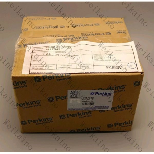 Perkins Engine 1204 1206 Series Fuel Lift Pump T417342 T408081