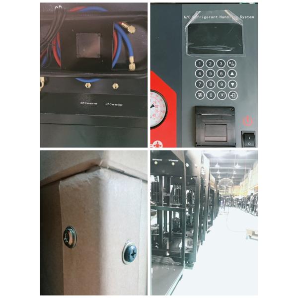 Automotive Refrigerant AC Recovery Machine R134a CE Certification