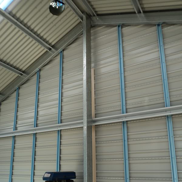 White Galvanized Steel Purlins Earthquake Resistance ≥8 Grade