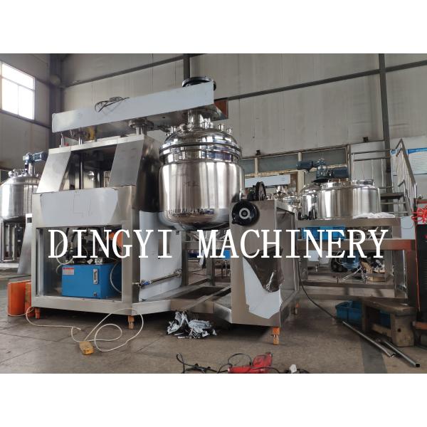 600-800L Capacity Industrial Homogenizer Equipment Water Bath Heating
