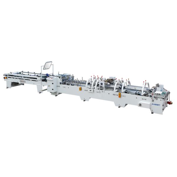 High Speed Crash Lock Bottom Folder Gluer for Fast and Accurate Box Folding
