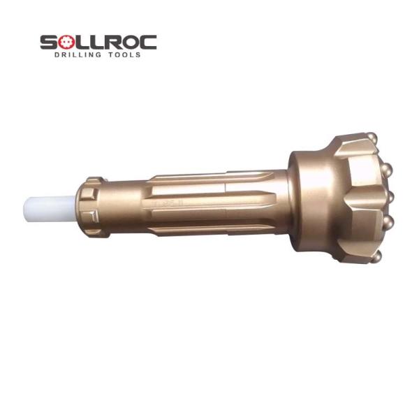 High Performance M50 5 DTH Drill Bits Black Color For Water Well Drilling