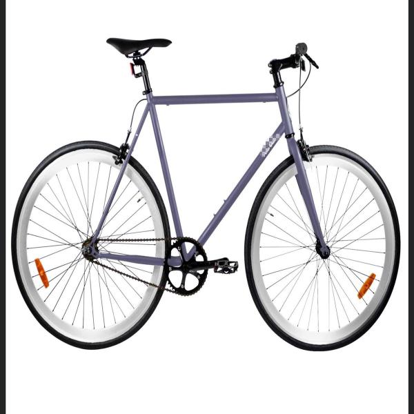 60cm Steel Frame Fixie Fixed Gear Bike Promax Double V Brake 700c Single Speed Track