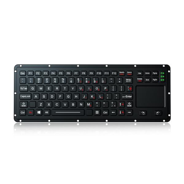 IP65 Military Grade Rugged Keyboard With Built In Tough Touchpad For Fast Cursor