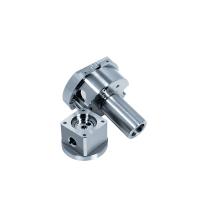 El micro CNC de aluminio que trabaja a máquina parte el chorro de arena del buje del reborde del acero inoxidable