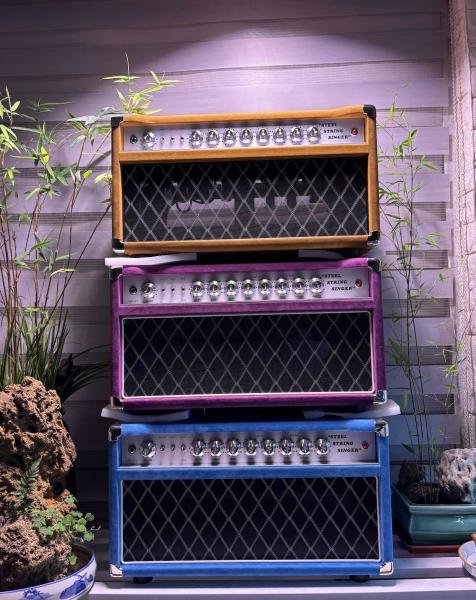Custom Dumble CLONE Steel String Singer Head 20W 50W 100W with Suede Color, Grand Amplifier SSS Model