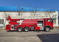 O único táxi 6×4 conduz o veículo do fogo da escada aérea com a escada de escamação de 22.3m