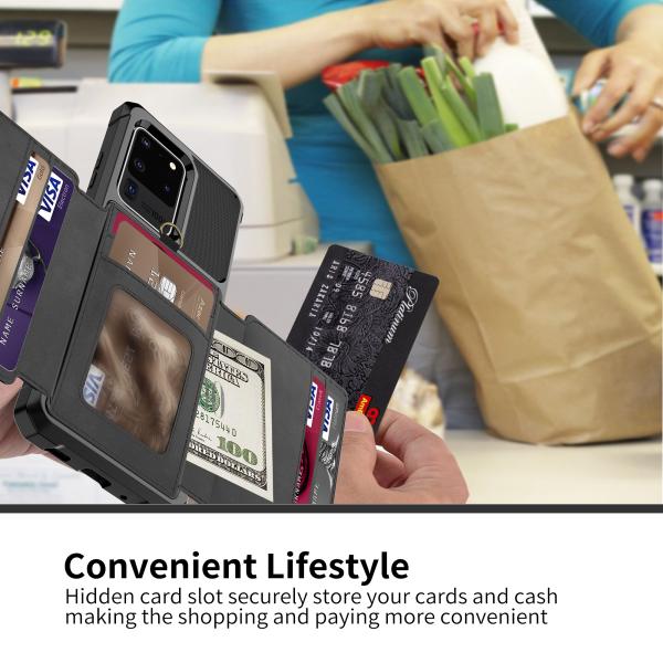 Случай противоударных случаев Samsung защитных отделяемый ретро кожаный