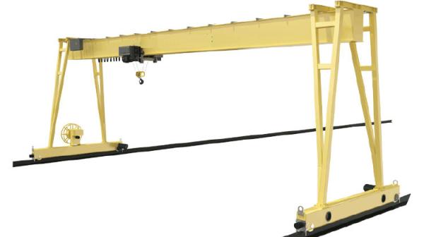High quality 10 ton 4 wheels lifting gantry crane for sale
