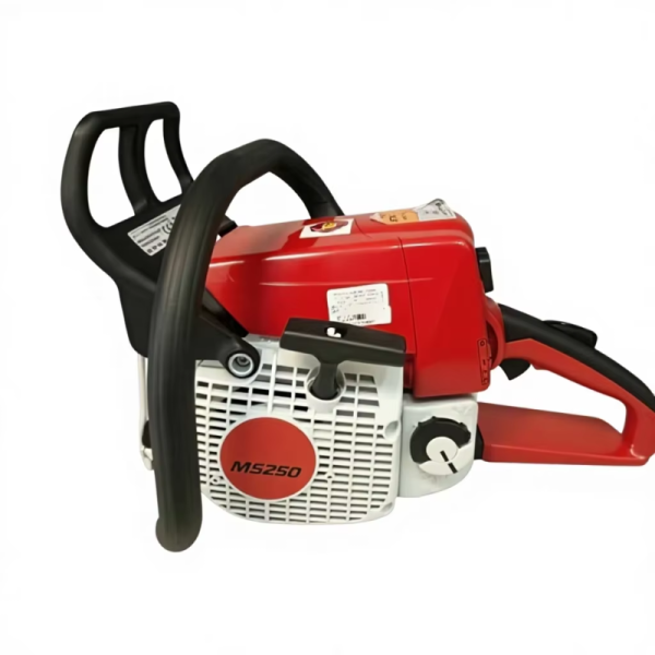 Ms250 Ms251 Industrial DIY Petrol Chainsaw Brushless Motor 45.4cc 2.3Kw 18/20 Inch Bar Wood Cutting Power Tool