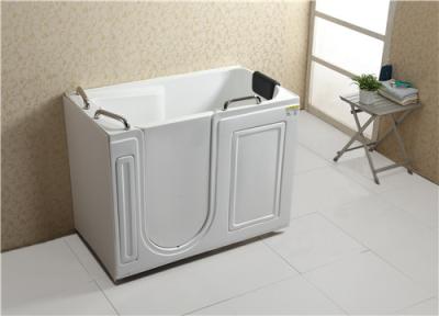 Air Bubble Massage Walk In Tub And Shower Combination Glossy Surface Finish