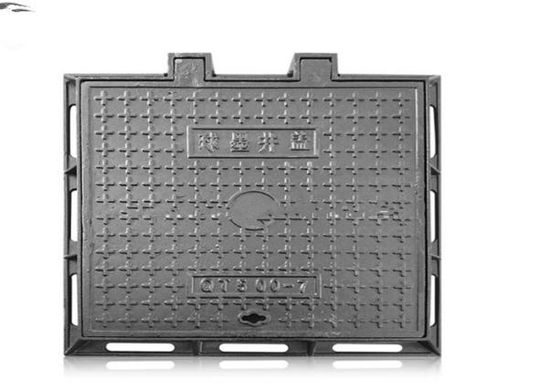 Heavy Duty Ductile Iron Manhole Cover Customized Dimension And Colors