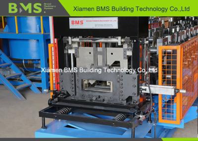 24 Roller Stations CZ Purlin Roll Forming Machine Cr12 With Quenched Treatment