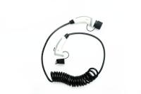 Type 1 de l'american national standard 16A IP67 pour dactylographier - à câble de remplissage de 2 EV le câble en spirale blanc